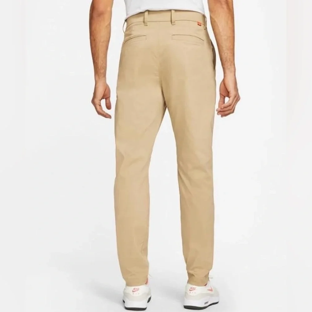 Nike Men's Dri-FIT UV Slim-Fit Chino Golf Pants Parachute Beige 35x32